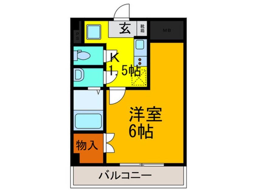 間取図 Chance八尾本町