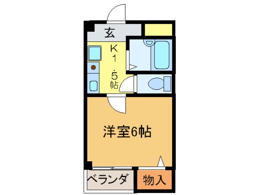 間取図 レジェンド布施