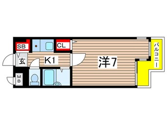 間取図 メゾン大和 5