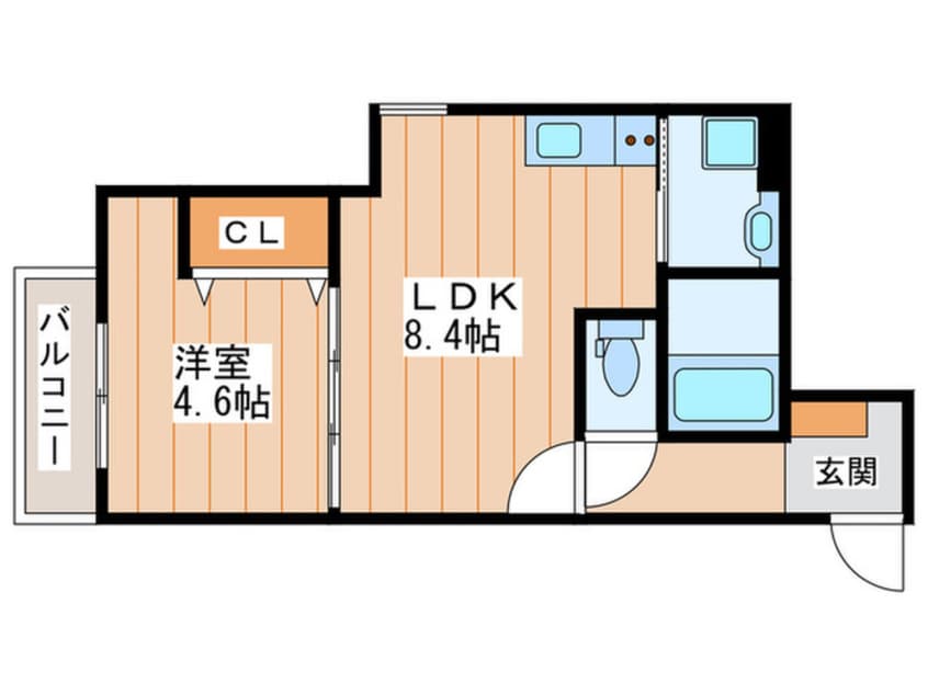 間取図 グランパシフィック萱島Ⅱ