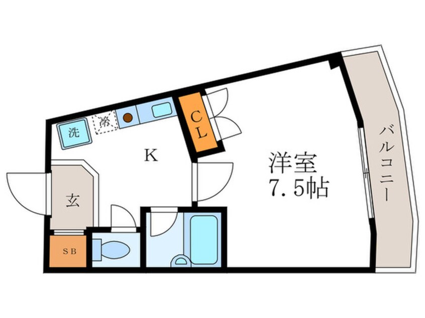 間取図 リヴィエ－ルミヤ