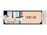 リヴィエ－ルミヤ 1Kの間取り