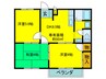 サニーコート小川 3DKの間取り