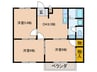 サニーコート小川 3DKの間取り