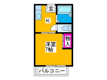間取図 天美参番館