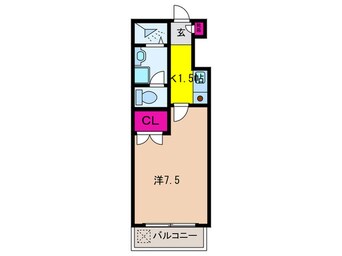 間取図 パレロイヤル三番館