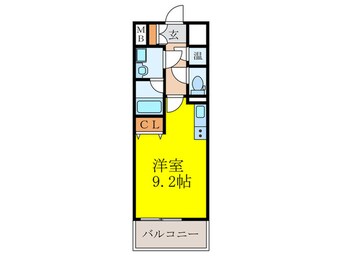 間取図 グレンパ－ク新大阪Ⅱ