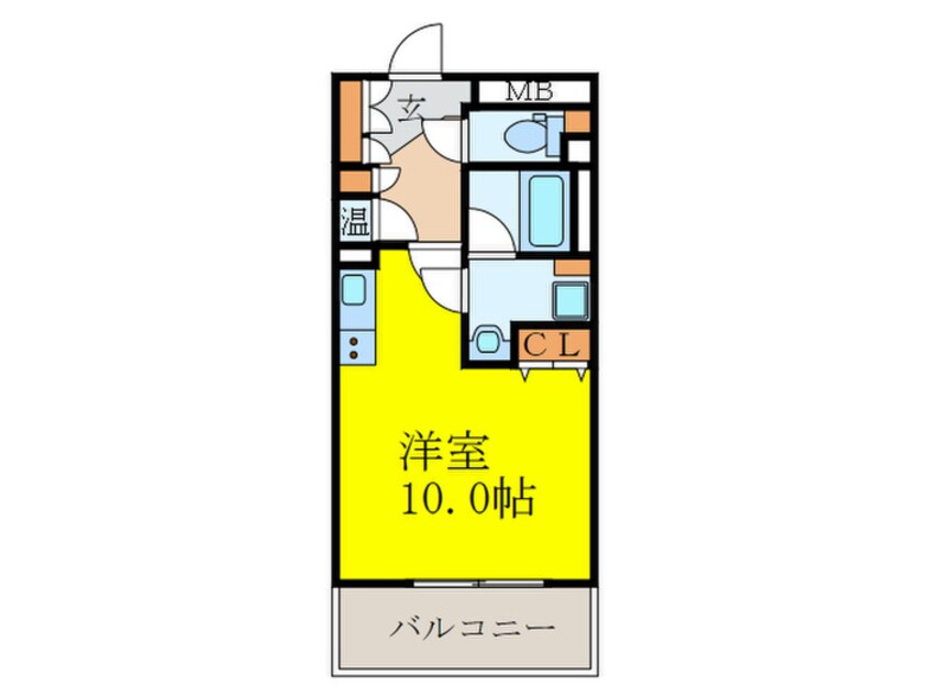 間取図 グレンパ－ク新大阪Ⅱ