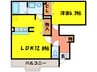 テリアメゾン 1LDKの間取り