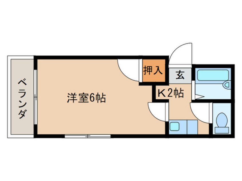 間取図 ハートハイツ大切