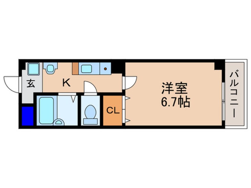 間取図 グランドヒル瀬田