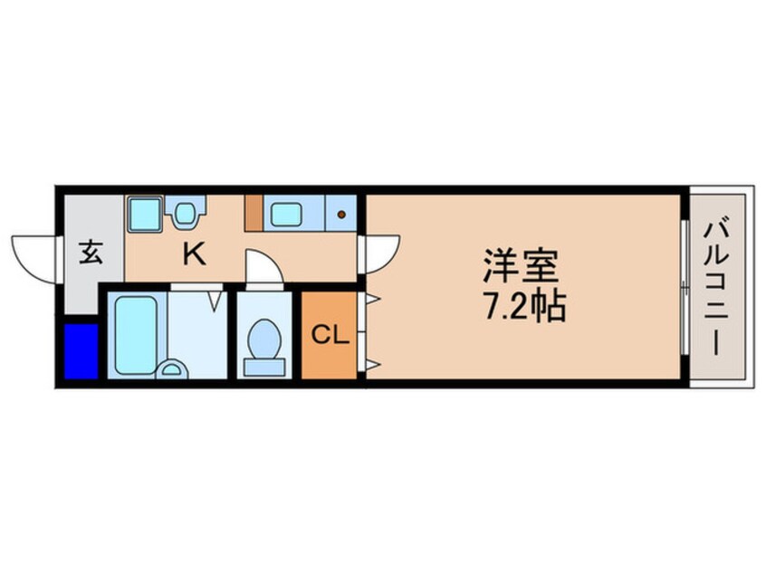 間取図 グランドヒル瀬田