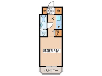 間取図 フィオーレ都島北