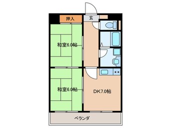 間取図 フィオーレ都島北