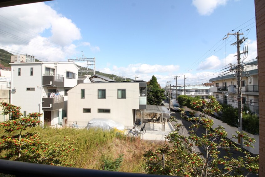 室内からの展望 フロ－ラ岡本