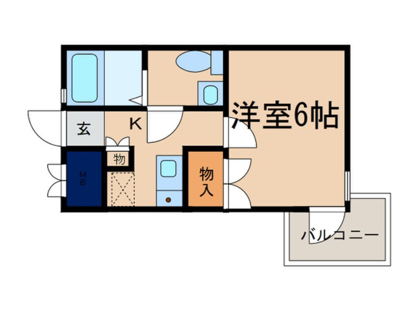 間取図 ＲＸ東寺