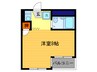 シャンブル 1Rの間取り
