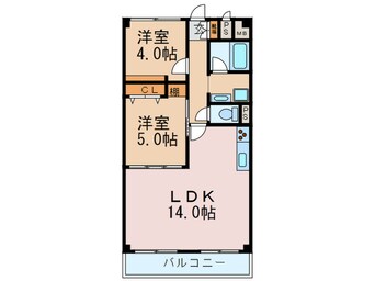 間取図 クレアメゾン千里