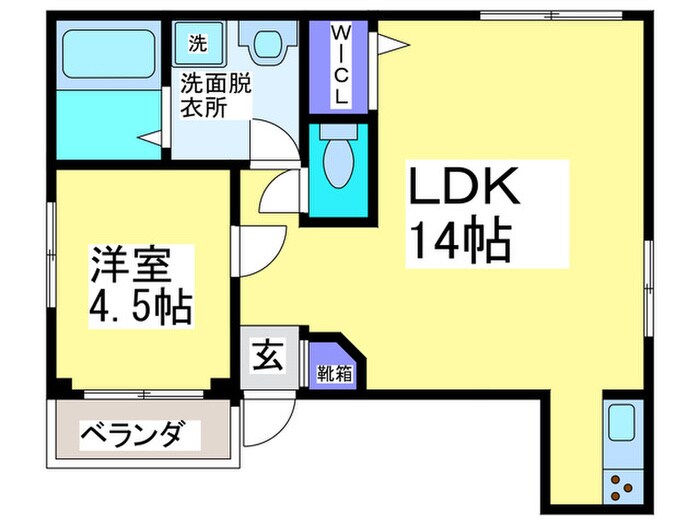 間取り図 ロージュマンＫ