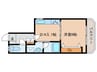 坂上コーポラス 1DKの間取り