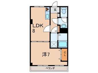 間取図 坂上コーポラス