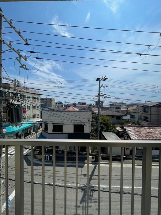 室内からの展望 坂上コーポラス