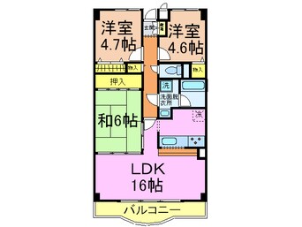 間取図 デメテル高取台