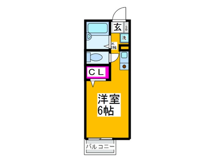 間取り図 アメニティ大美野Ａ