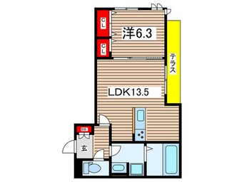 間取図 プラザ　エミネンス