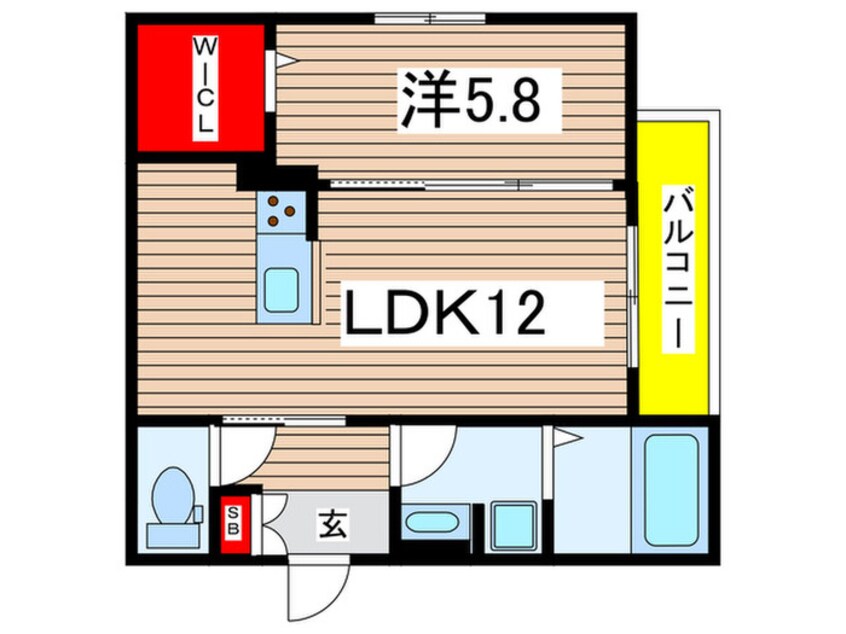 間取図 プラザ　エミネンス