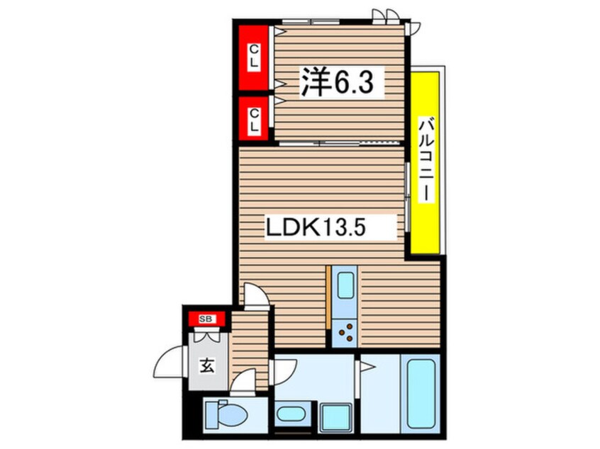 間取図 プラザ　エミネンス