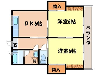 間取図 三木ハイツ