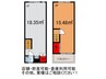 末広町店舗住宅 1LDKの間取り