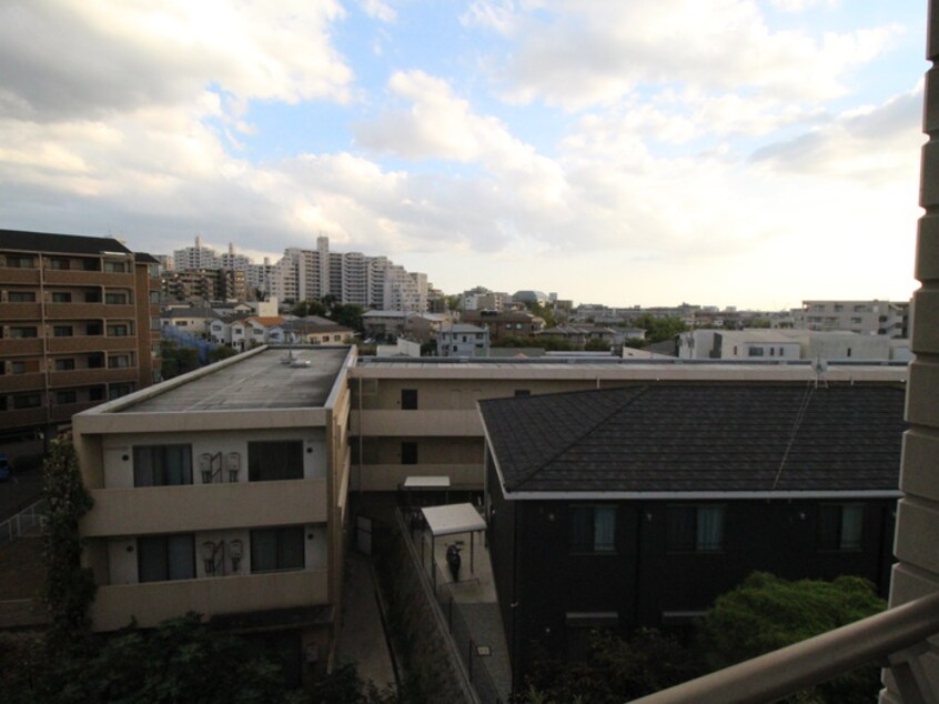 室内からの展望 サンベ－ル春日