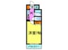 ジュネス 1Kの間取り