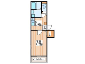 間取図 ALEGRIA寝屋川北大利町East