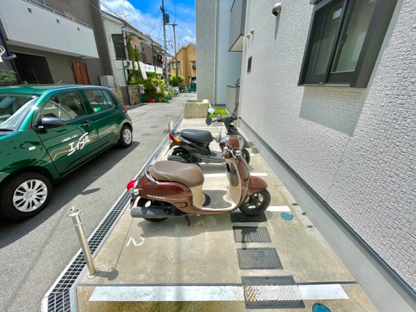 バイク置き場 ALEGRIA寝屋川北大利町East