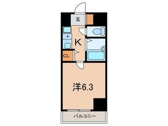 間取図 サンライズ長田