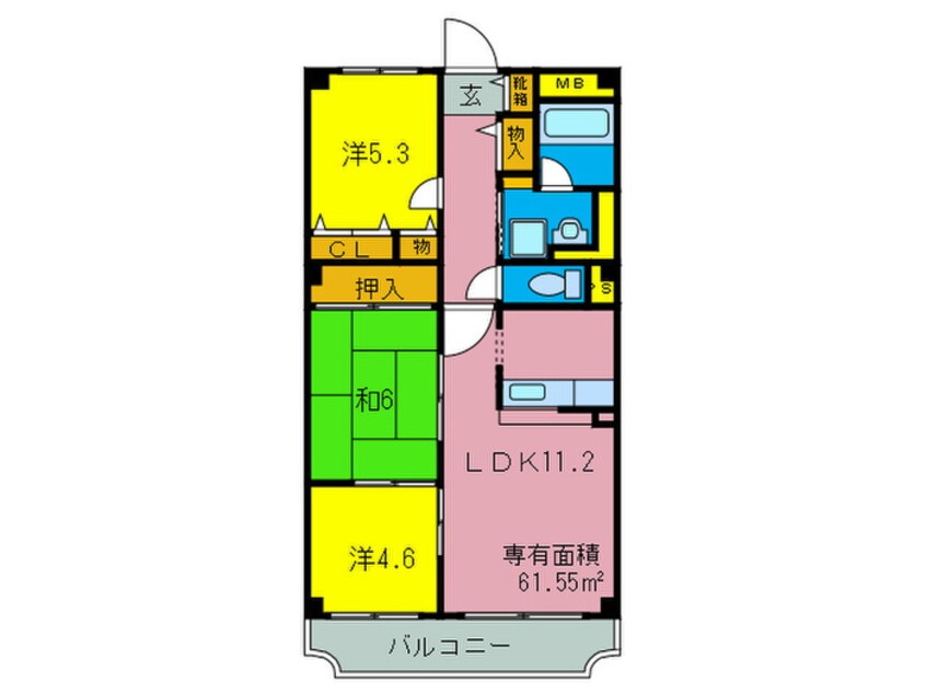 間取図 マ－ベラスコ－ト