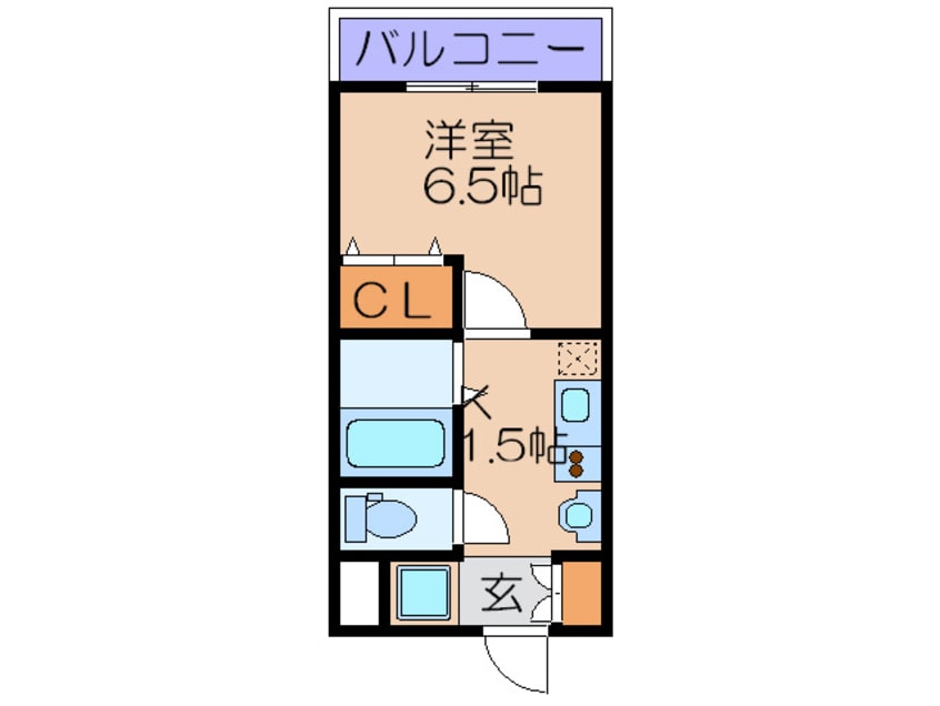 間取図 フォレステ－ジ福島