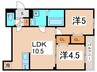 ラモーナ東山町Ⅰ 2LDKの間取り