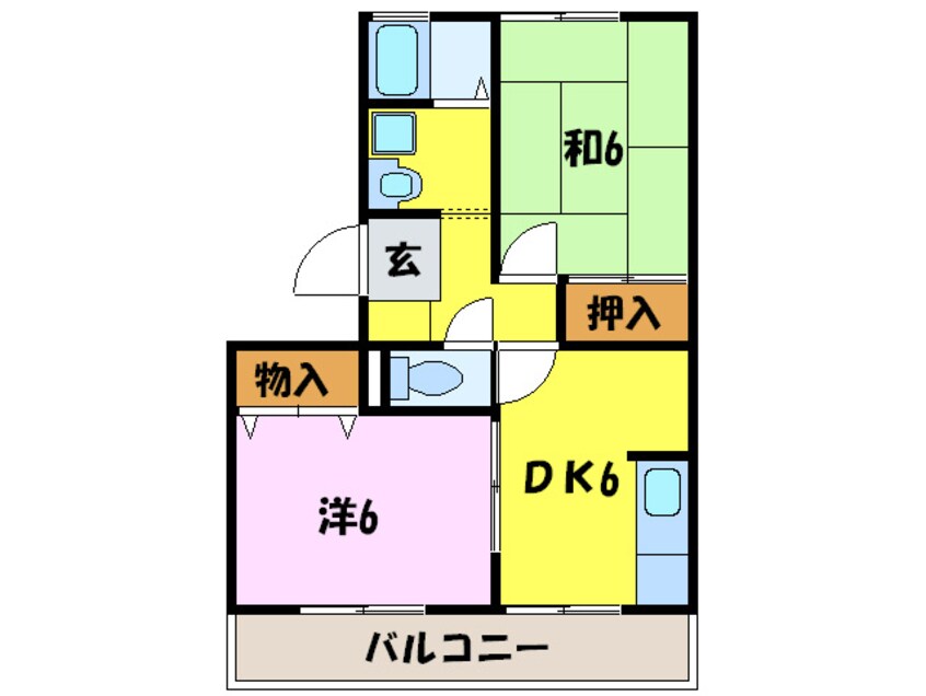 間取図 ウィンドミルⅠ