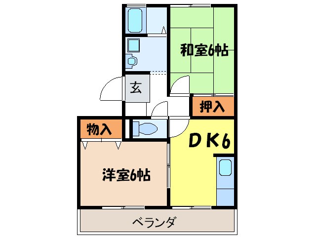 間取り図 ウィンドミルⅠ