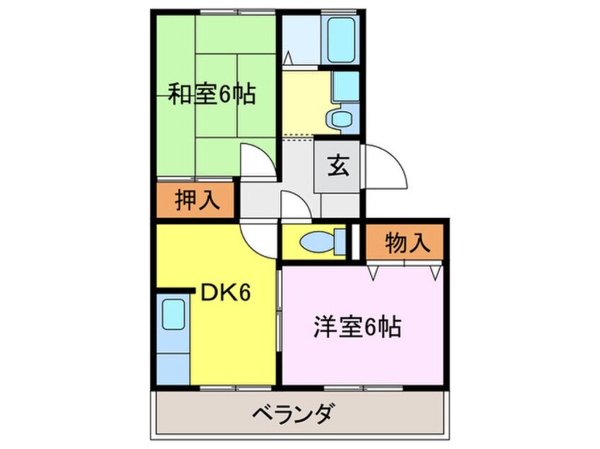 間取図 ウィンドミルⅠ