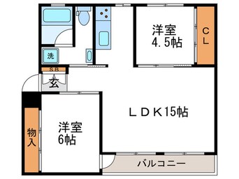 間取図 ２＋Apartment