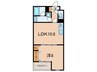 ソレイエール 1LDKの間取り