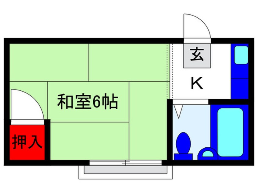 間取図 宮山ハイツ