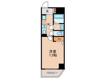 間取図 ル・パルトネール三宮東(503)