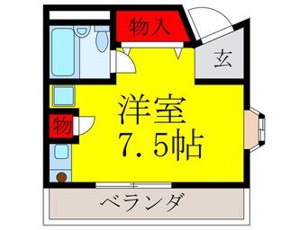 間取図 ロイヤルコ－ト上池田