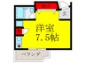 ロイヤルコ－ト上池田 1Rの間取り